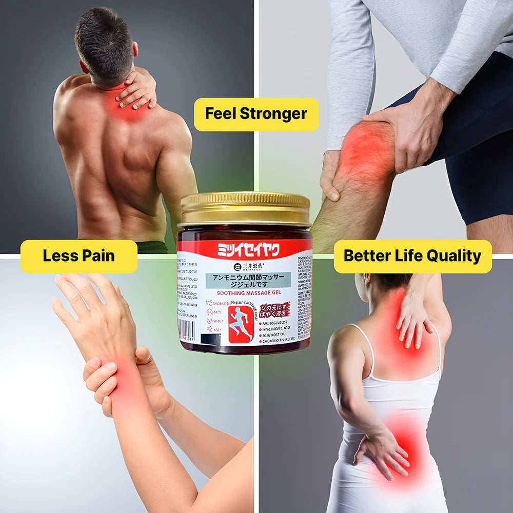 Instant Pain Relief Massage Gel